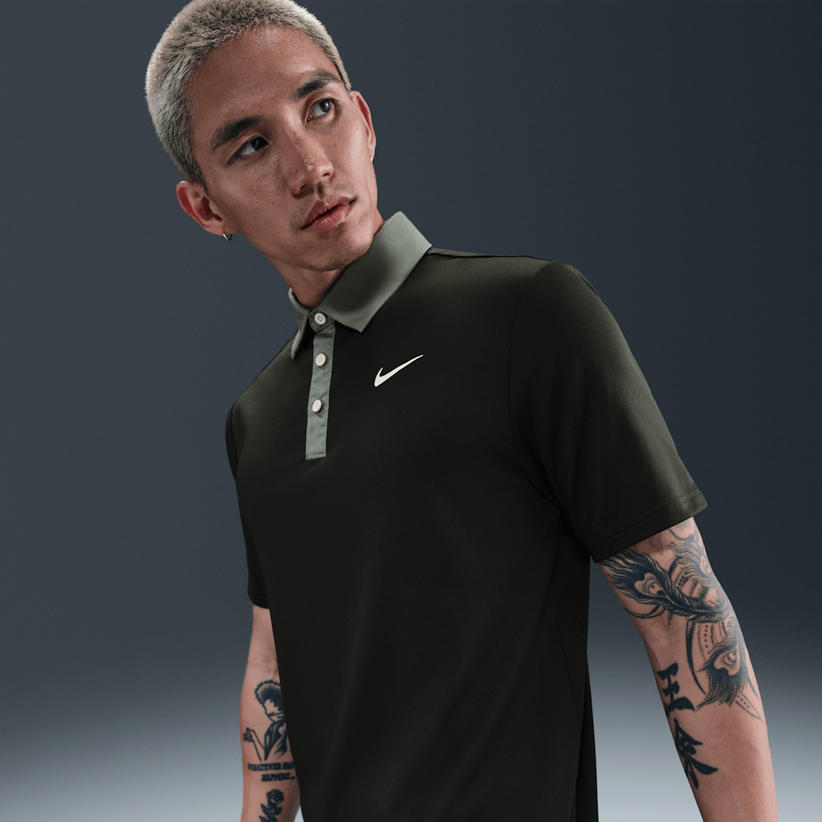 74737 ナイキゴルフ 半袖ポロシャツ 黒 サイズL ナイキ（NIKE NIKEGOLF